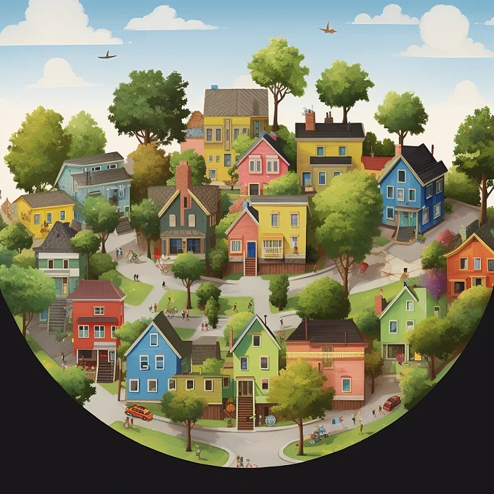 Using a residential community app can lead to a happy neighborhood.