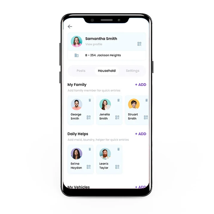 App Demonstration of Household Tenant Management Feature