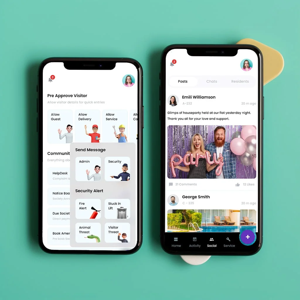 JiranKu, a Residential community mobile app by Appnicorn